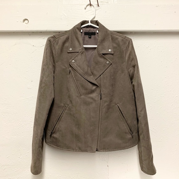 🍄3/$20 SzM Uniqlo Moto Jacket - Picture 3 of 7